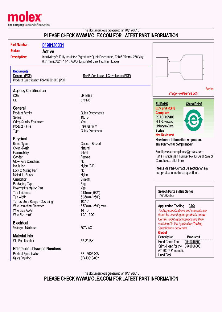 0190130031_4814865.PDF Datasheet