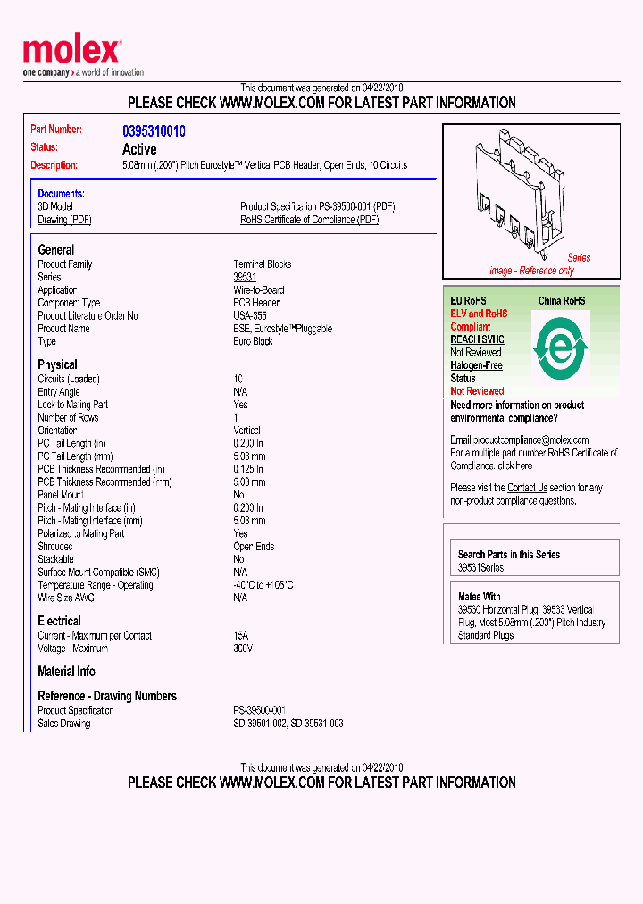 0395310010_4916000.PDF Datasheet