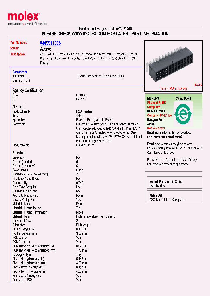 0469911006_4866627.PDF Datasheet