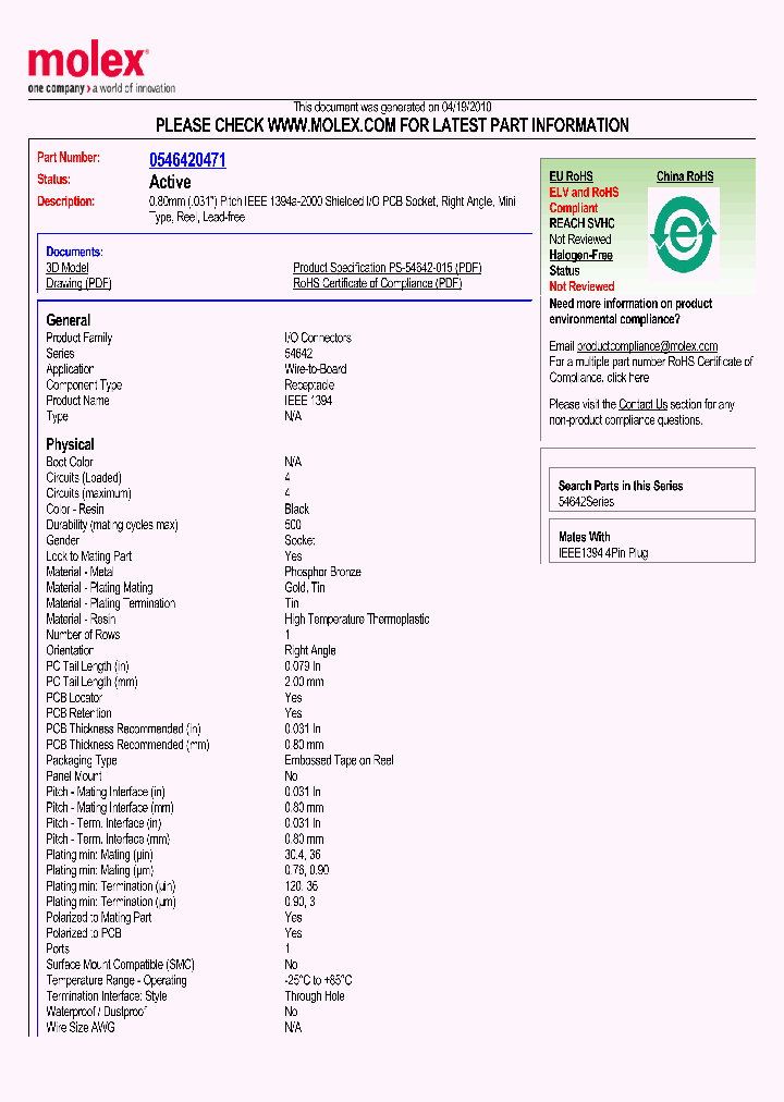 0546420471_4804949.PDF Datasheet