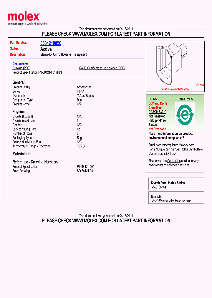 0684210050_4811848.PDF Datasheet