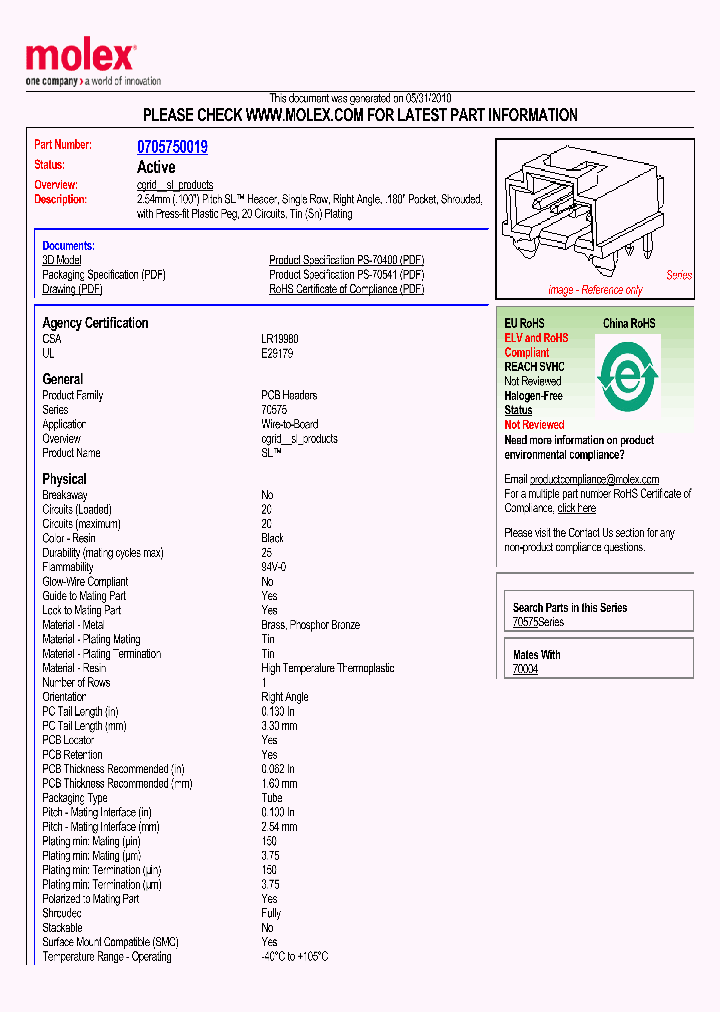 0705750019_4845853.PDF Datasheet