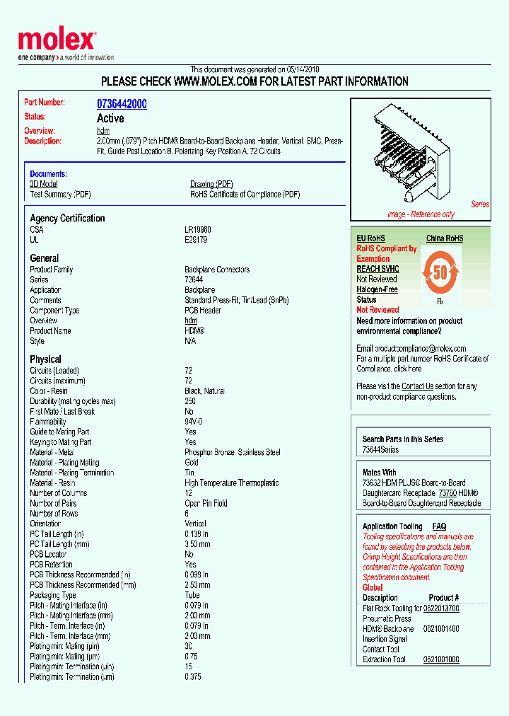 0736442000_4907533.PDF Datasheet