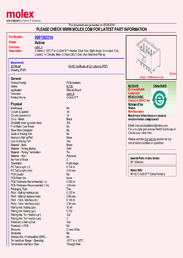 0901303314_4900850.PDF Datasheet