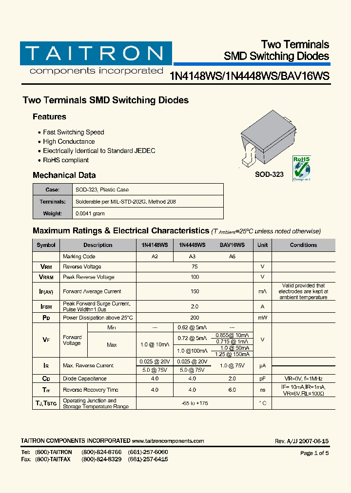 1N4148WS_4322763.PDF Datasheet