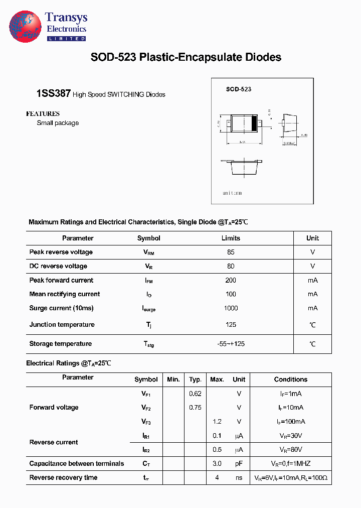 1SS387_4236107.PDF Datasheet