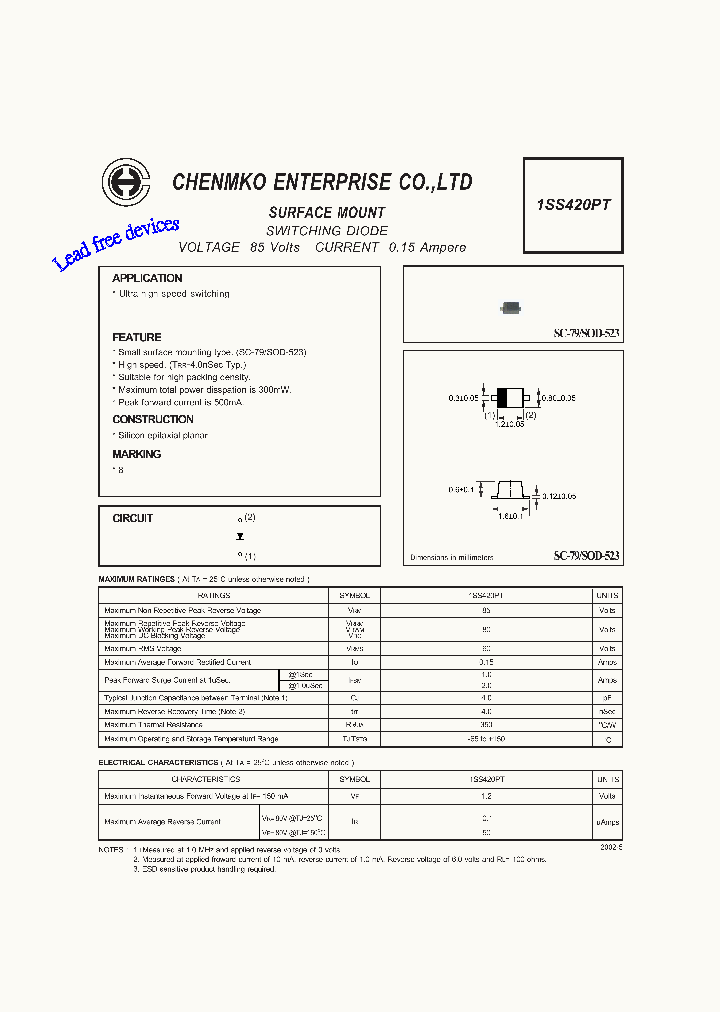 1SS420PT_4556848.PDF Datasheet