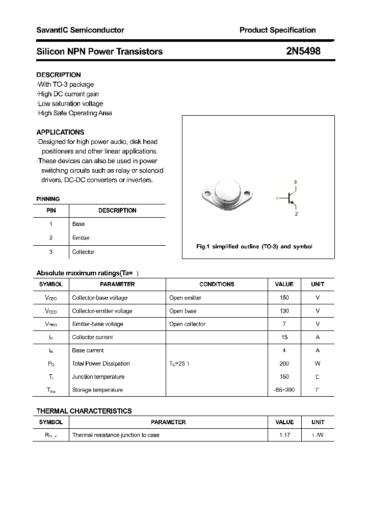 2N5498_4809505.PDF Datasheet