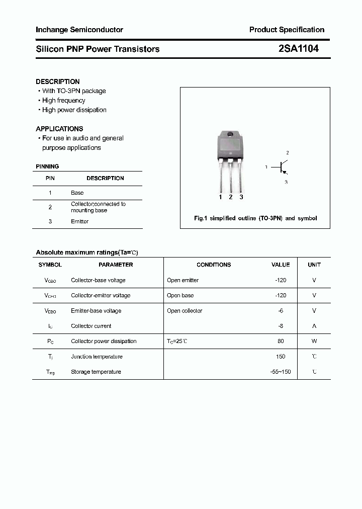 2SA1104_4306019.PDF Datasheet