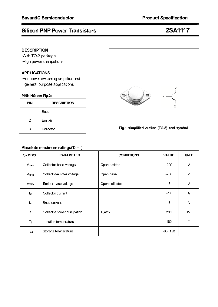 2SA1117_4433592.PDF Datasheet