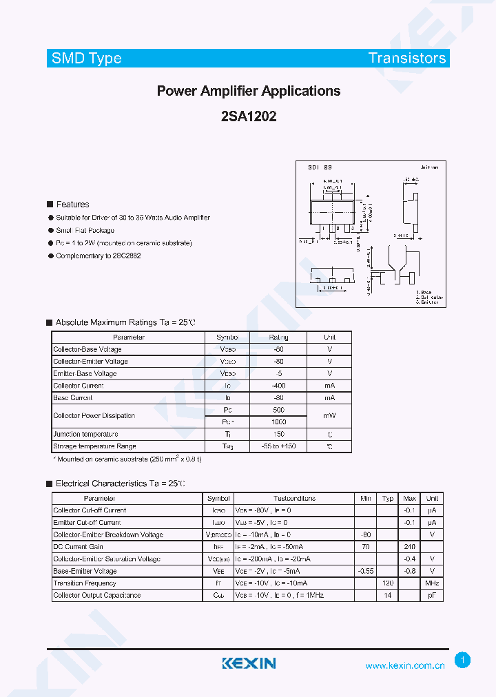 2SA1202_4319764.PDF Datasheet