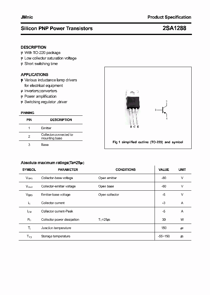 2SA1288_4549806.PDF Datasheet