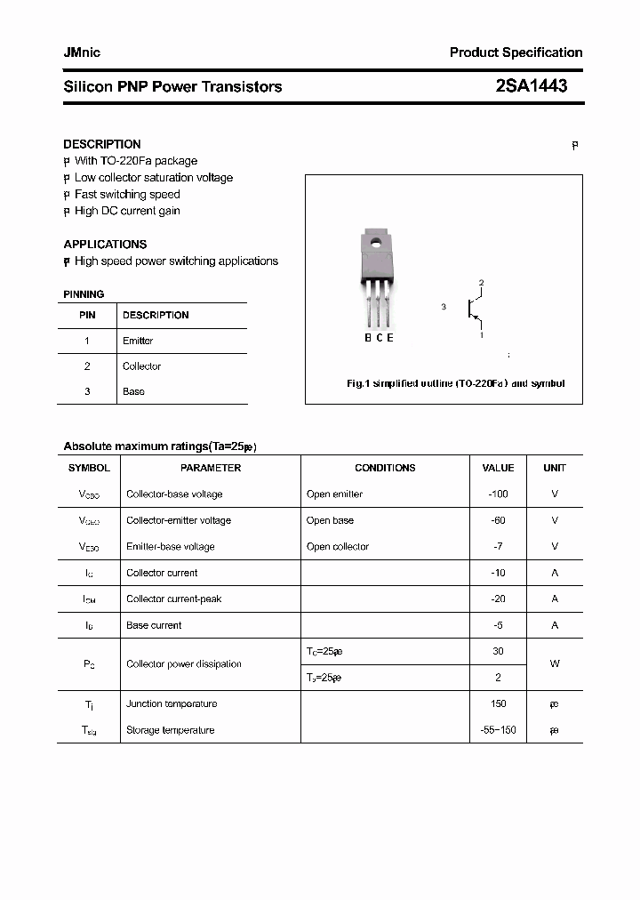 2SA1443_4590577.PDF Datasheet