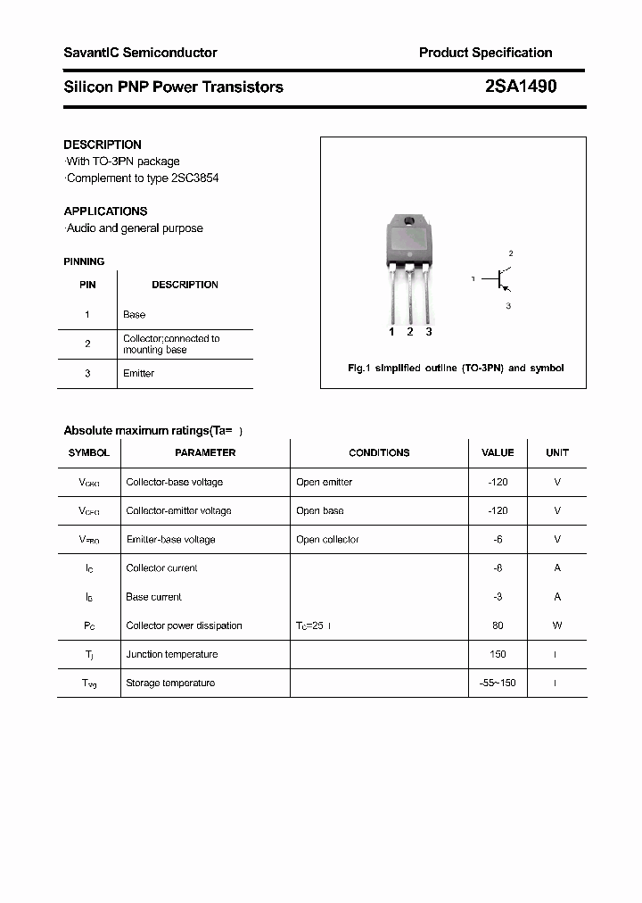 2SA1490_4398691.PDF Datasheet