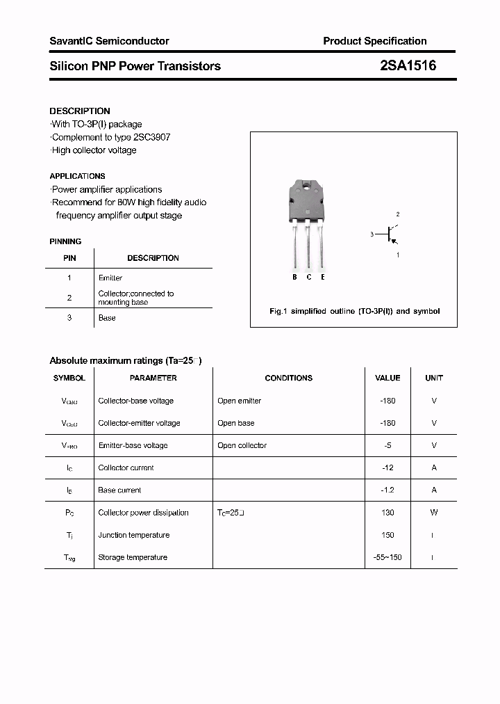 2SA1516_4782523.PDF Datasheet