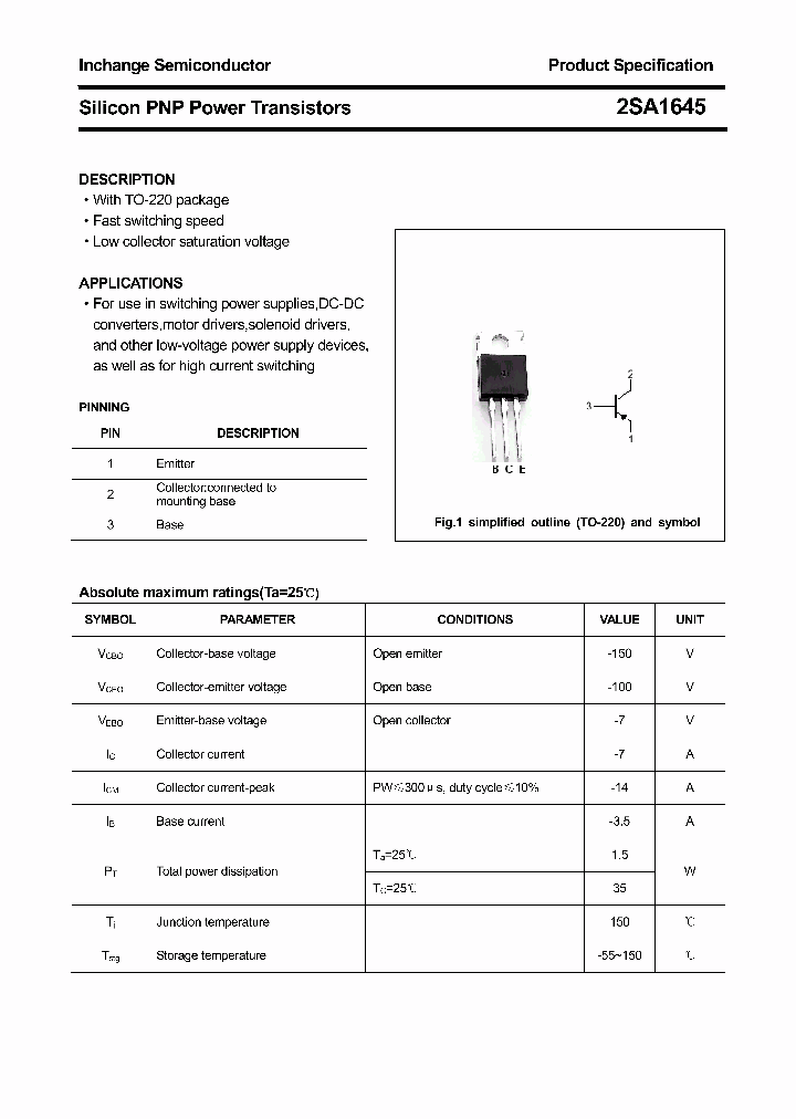 2SA1645_4466377.PDF Datasheet