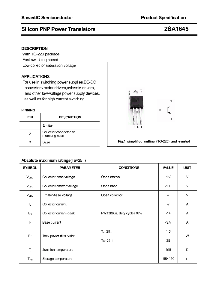 2SA1645_4466378.PDF Datasheet