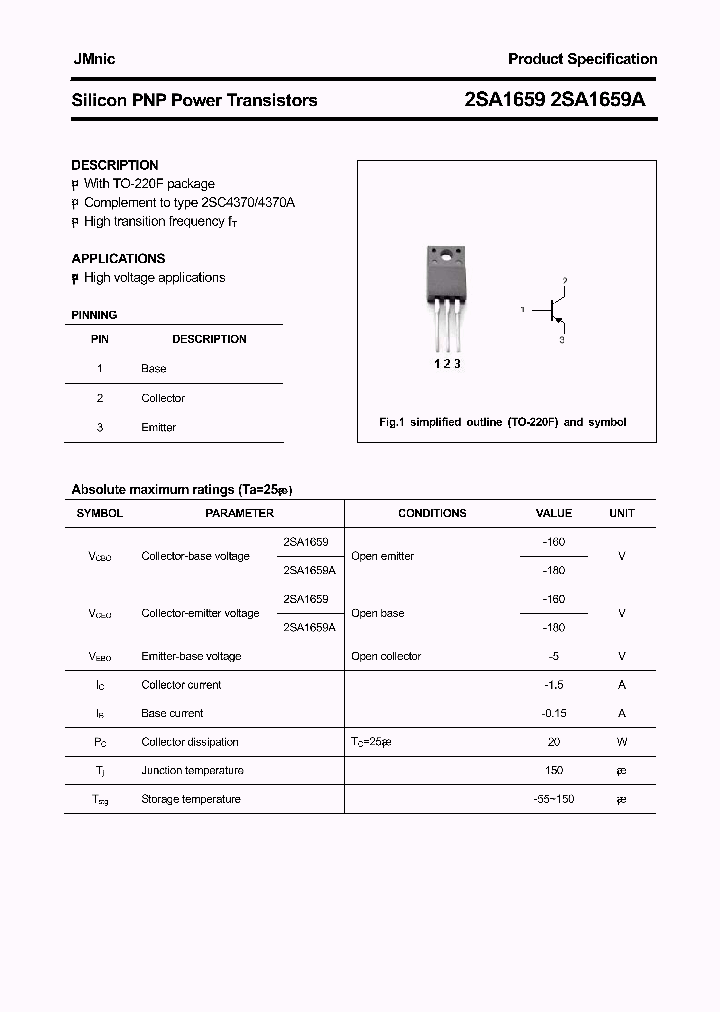 2SA1659_4596955.PDF Datasheet