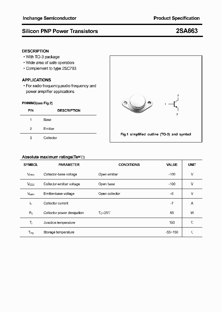 2SA663_4310130.PDF Datasheet