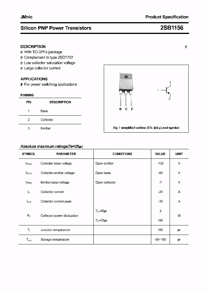 2SB1156_4728194.PDF Datasheet