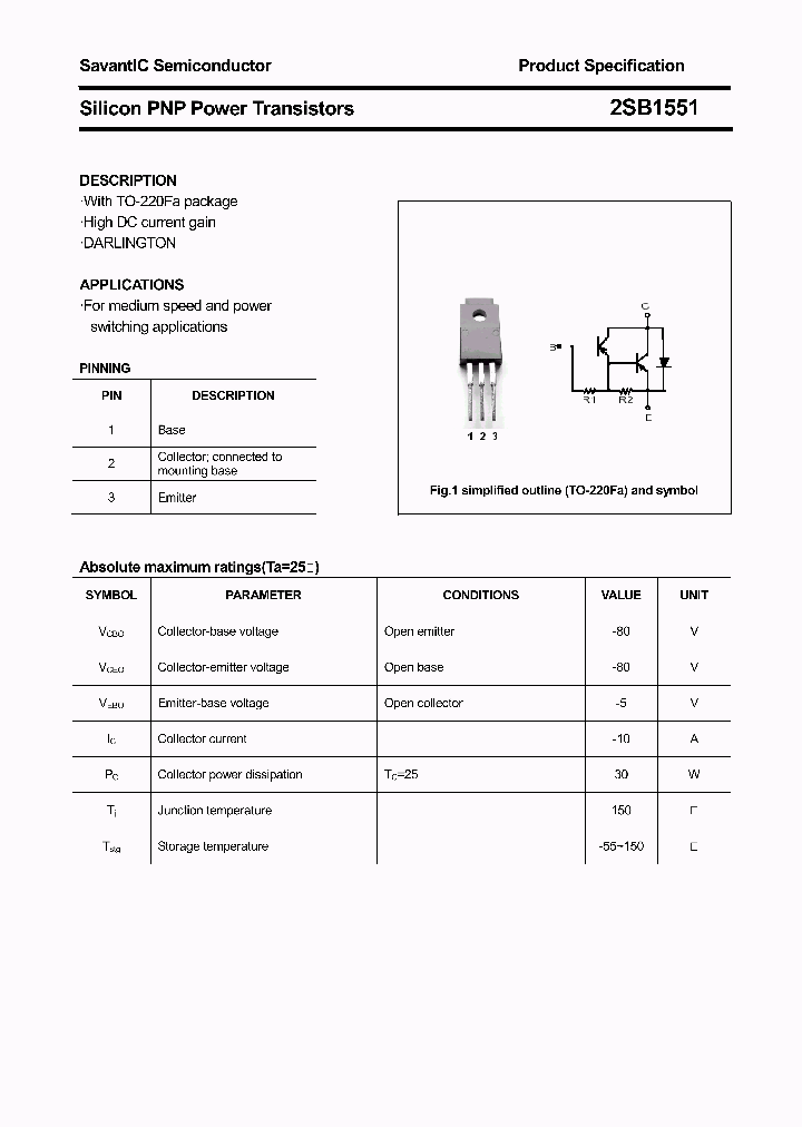 2SB1551_4507019.PDF Datasheet