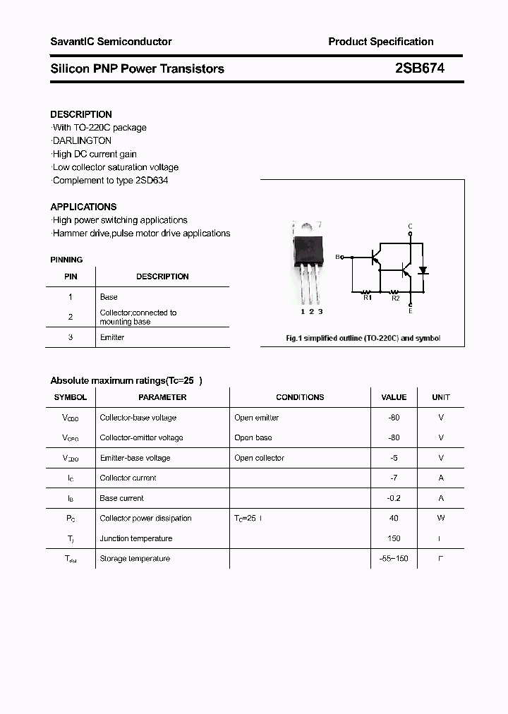 2SB674_4408584.PDF Datasheet