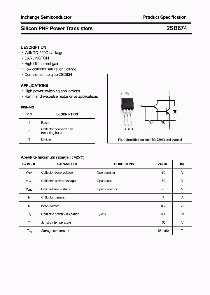 2SB674_4408585.PDF Datasheet