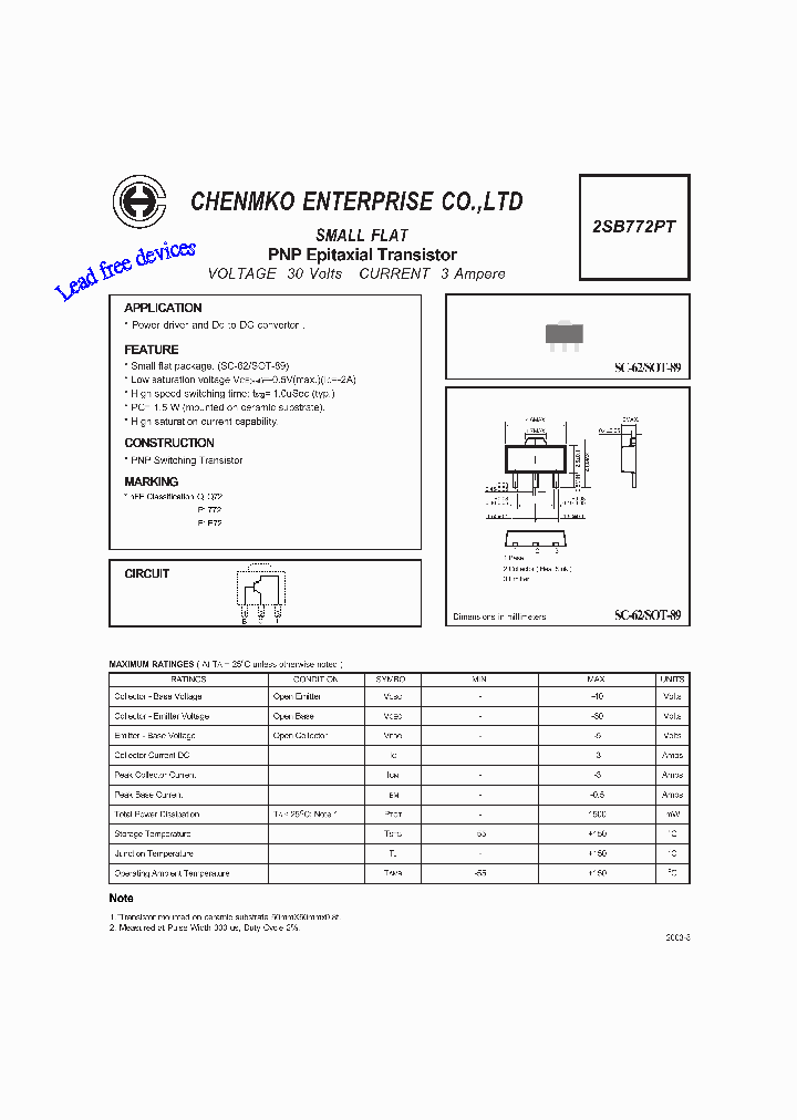 2SB772PT_4485303.PDF Datasheet