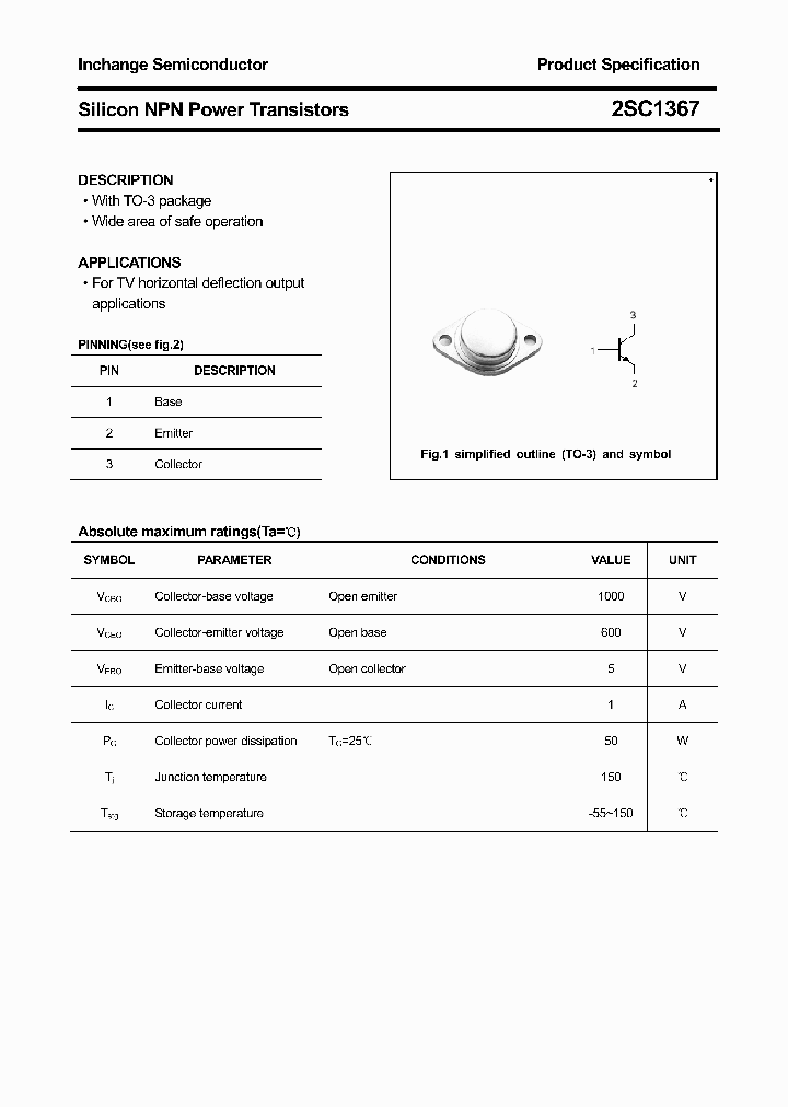 2SC1367_4353203.PDF Datasheet