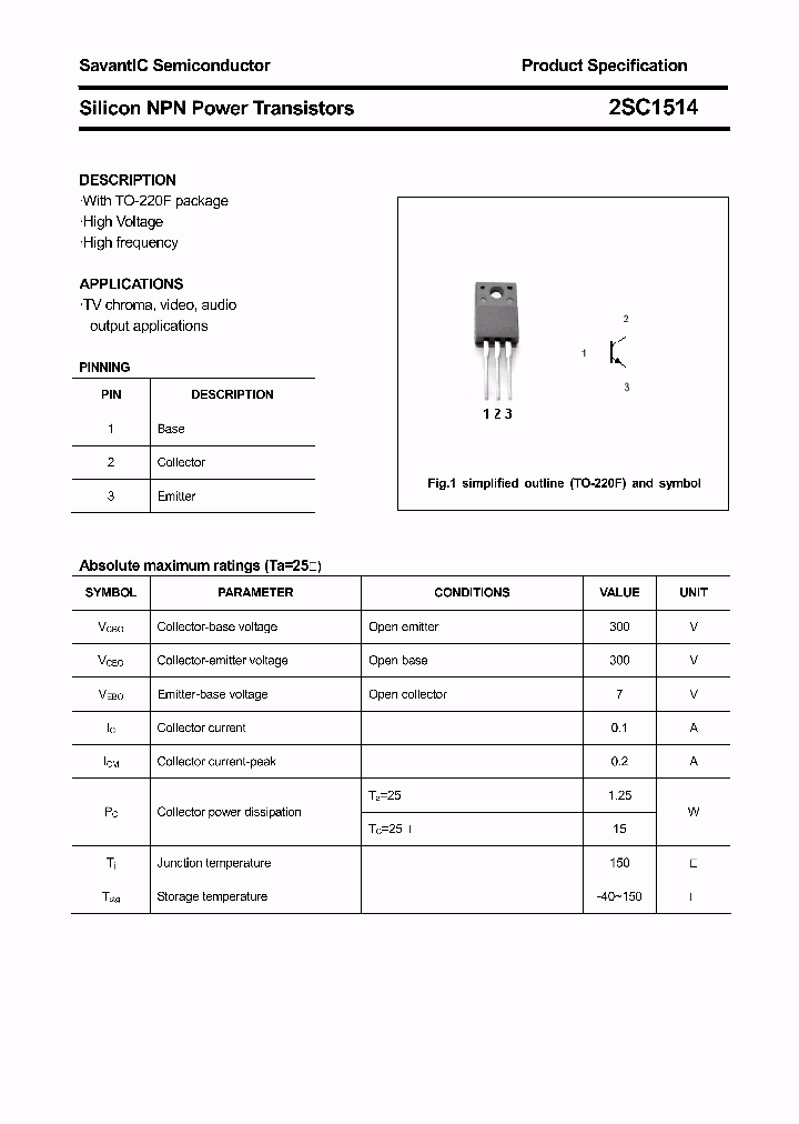 2SC15142_4384769.PDF Datasheet