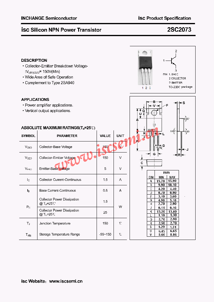 2SC2073_4365104.PDF Datasheet