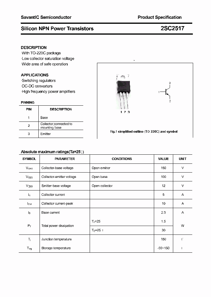 2SC2517_4382700.PDF Datasheet