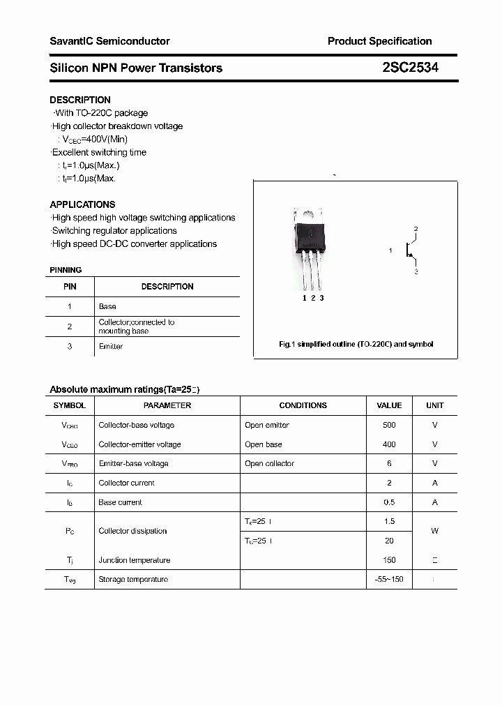 2SC2534_4390687.PDF Datasheet