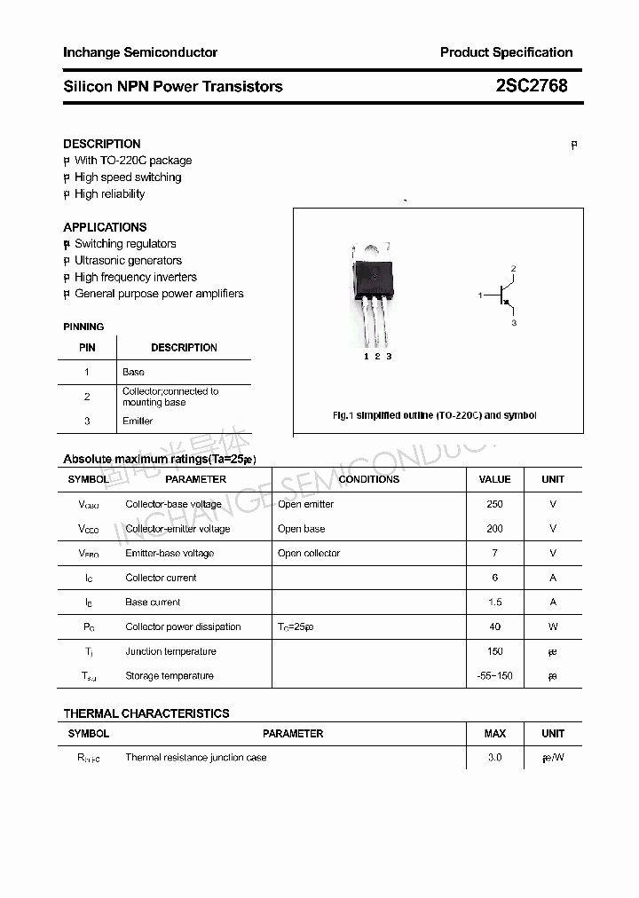 2SC2768_4308827.PDF Datasheet