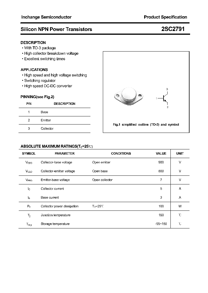 2SC2791_4435374.PDF Datasheet