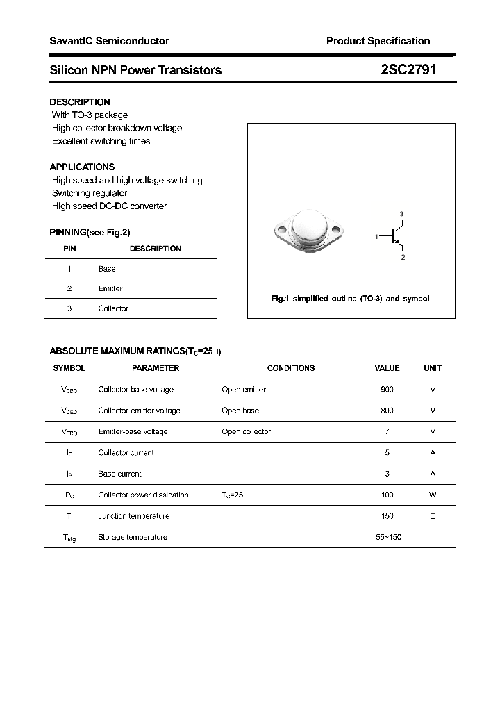 2SC2791_4435375.PDF Datasheet