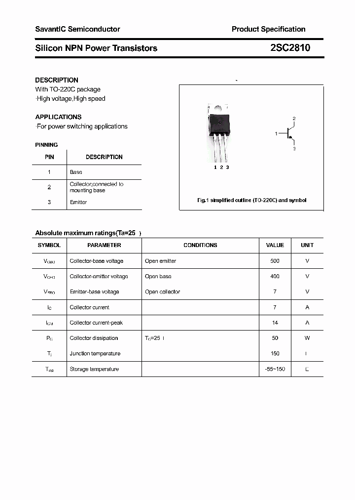 2SC2810_4371835.PDF Datasheet