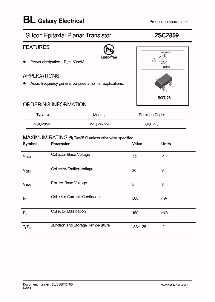 2SC2859_4319714.PDF Datasheet