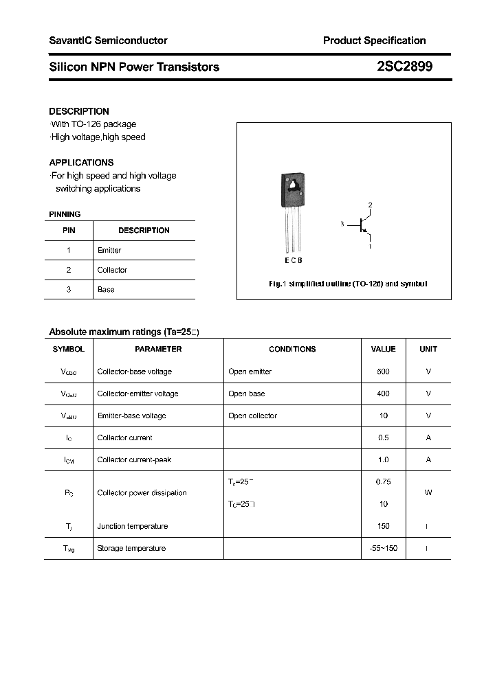 2SC2899_4506652.PDF Datasheet