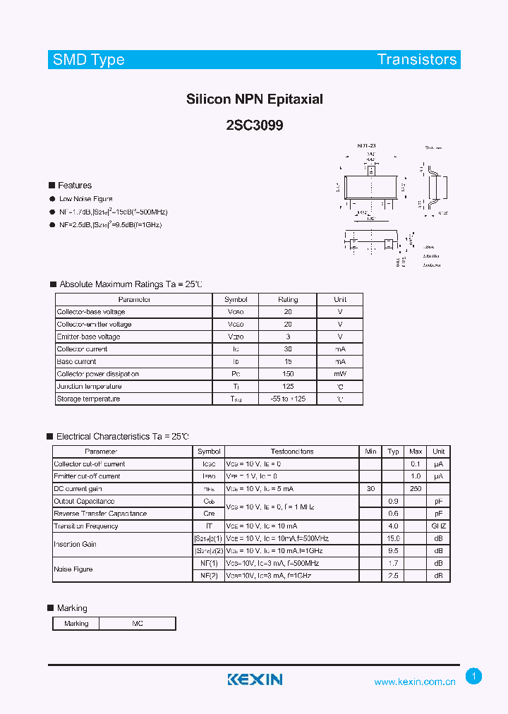 2SC3099_4305845.PDF Datasheet