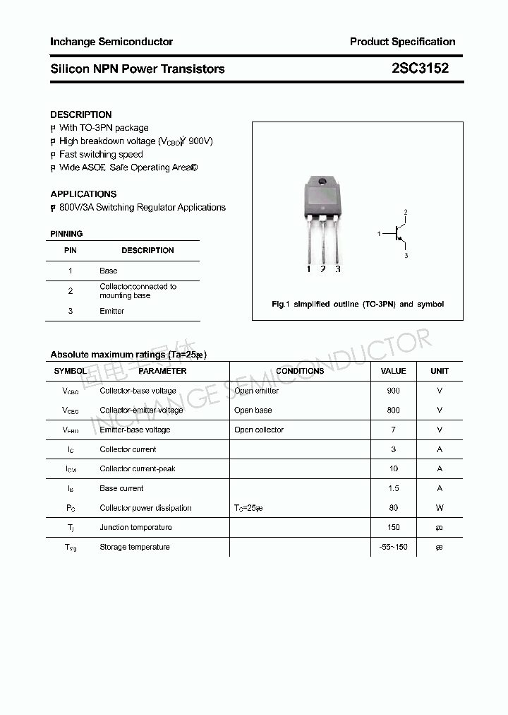 2SC3152_4305837.PDF Datasheet