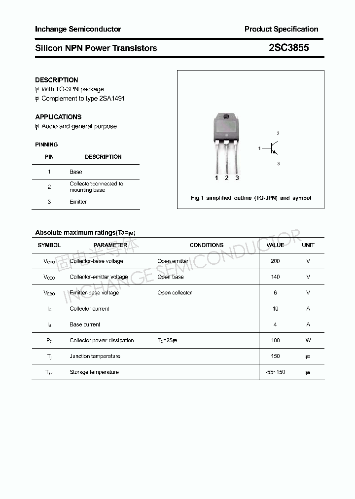 2SC3855_4319702.PDF Datasheet