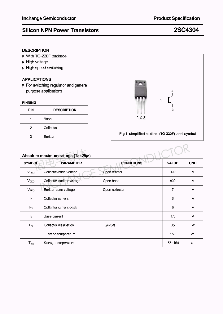 2SC4304_4606362.PDF Datasheet