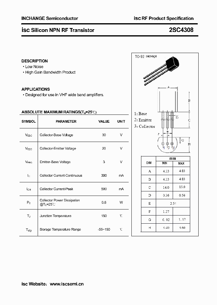 2SC4308_4287098.PDF Datasheet