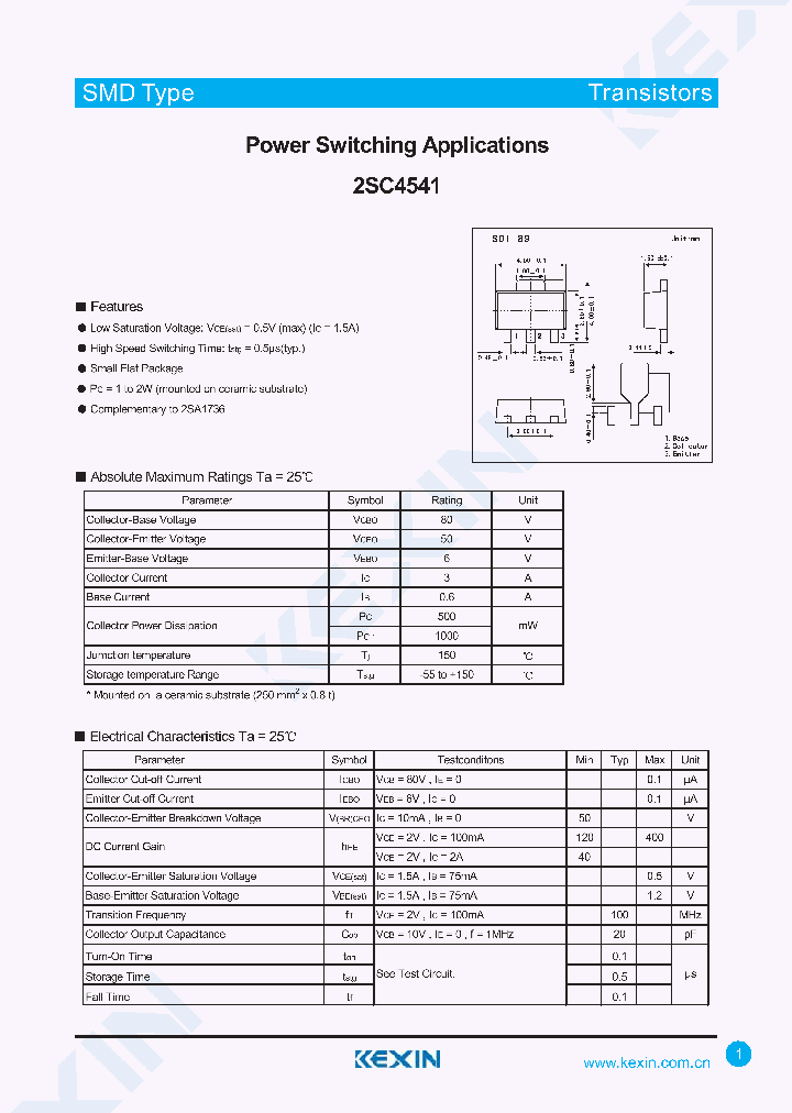 2SC4541_4379527.PDF Datasheet