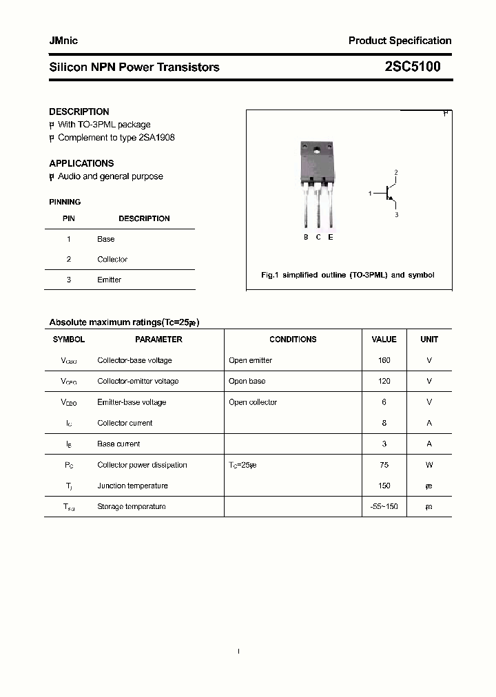 2SC5100_4547265.PDF Datasheet