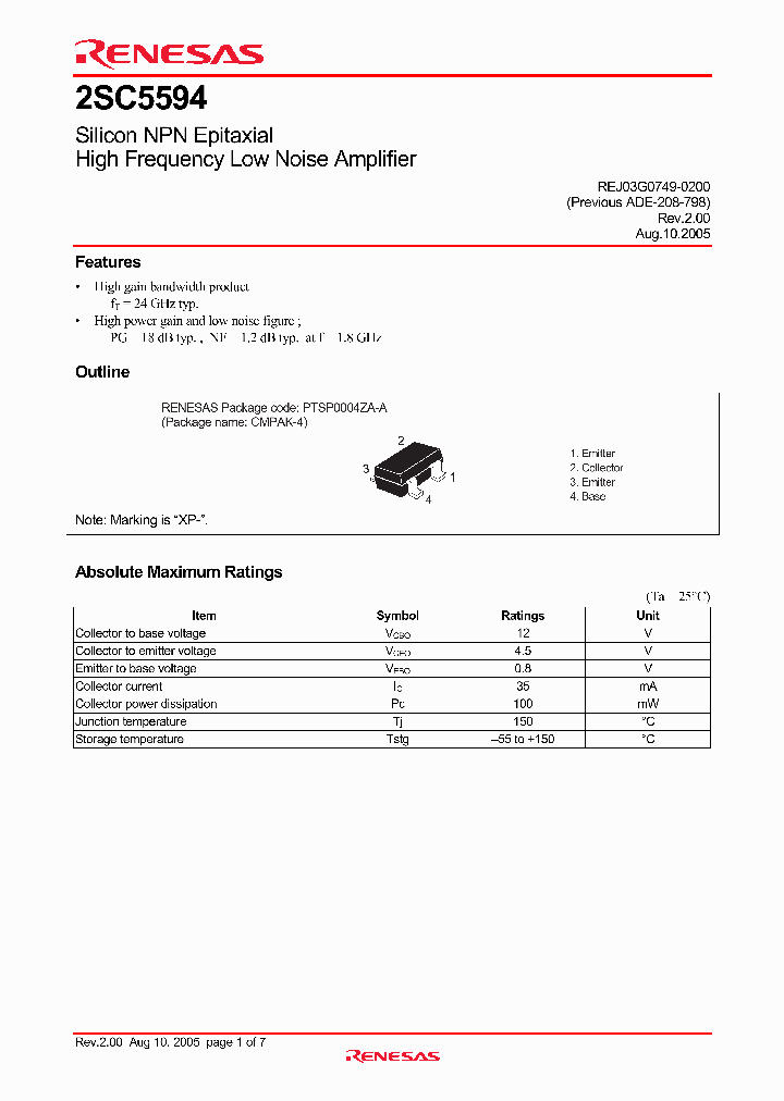 2SC5594_4255073.PDF Datasheet