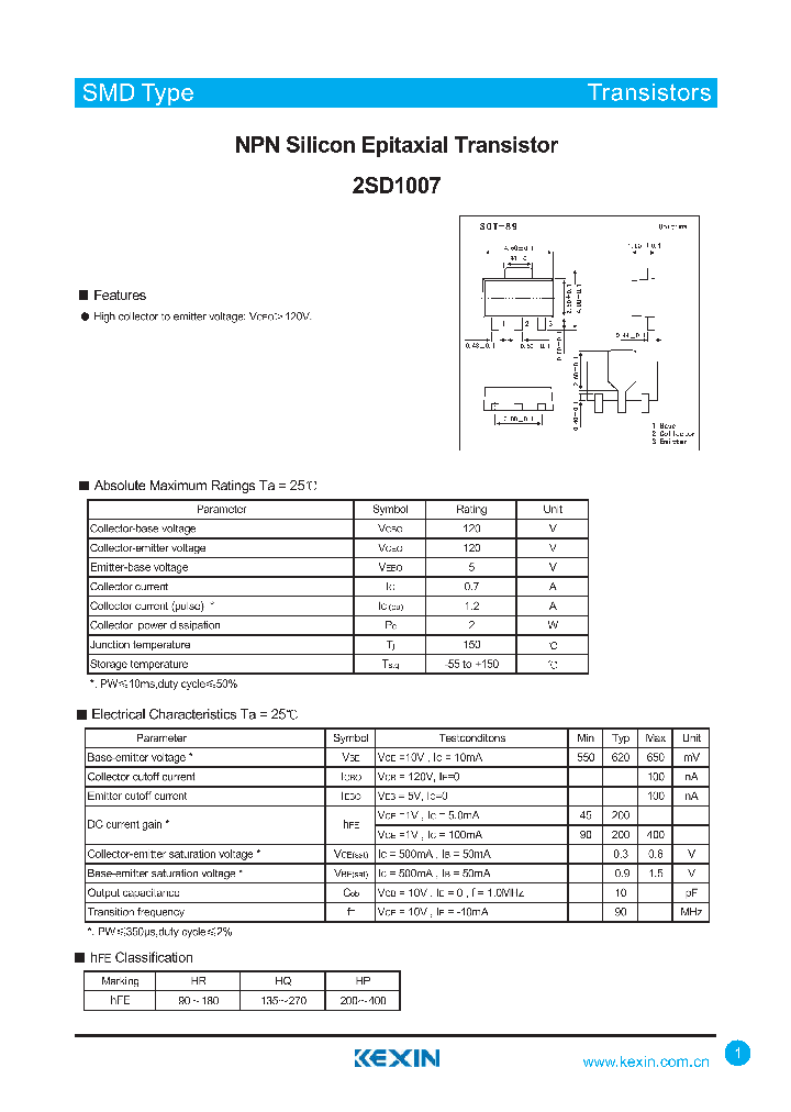 2SD1007_4298061.PDF Datasheet