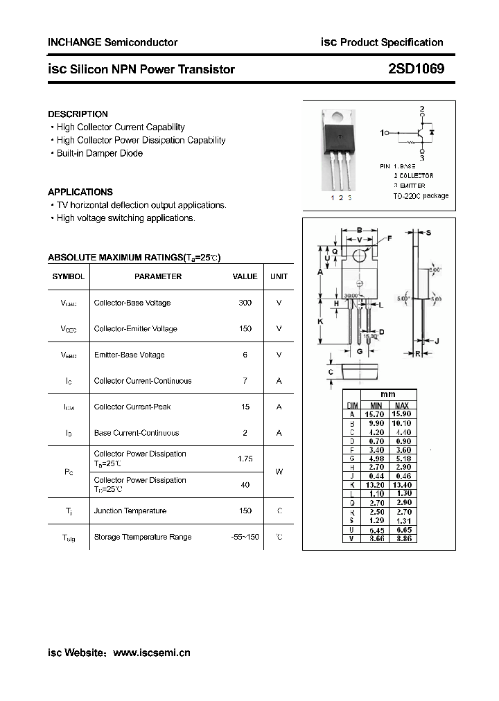 2SD1069_4506144.PDF Datasheet