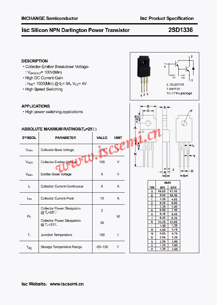 2SD1336_4517417.PDF Datasheet